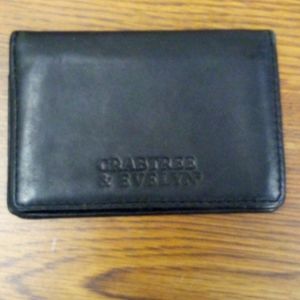 Crabtree & Evelyn card wallet